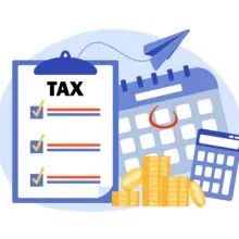 Income,Tax,Payment,,Featuring,A,Tax,Invoice,,A,Calendar,,A