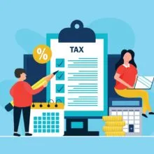 Online,Tax,Payment,Concept,,Paperwork,,State,Taxes,,Financial,Report,And