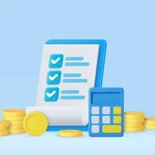 3d,Calculator,Financial,Icon.,Money,Management,,Financial,Planning,,Calculating,Financial